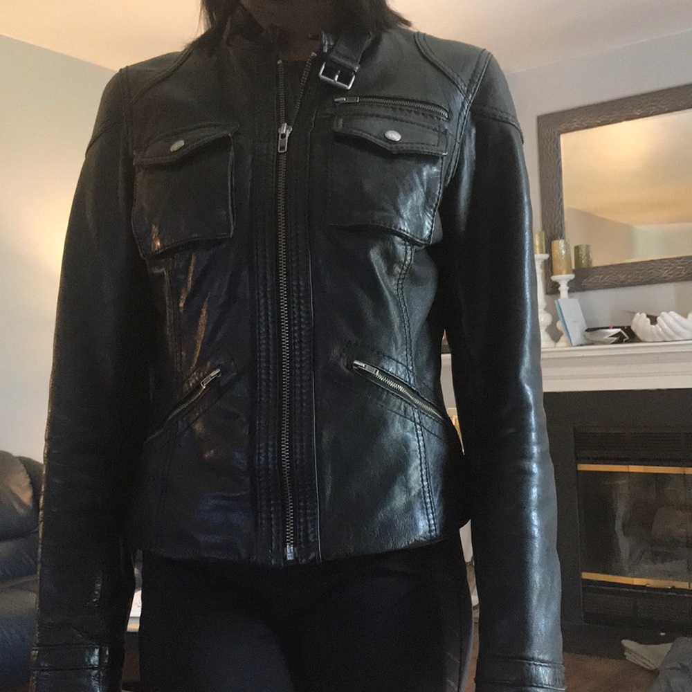 Michael Kors 100% Genuine Leather Jacket
